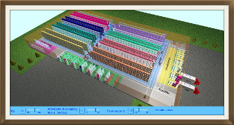 Captura de pantalla de diseño de cadenas de suministro